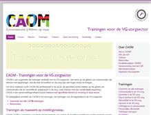 Tablet Screenshot of caom.nl